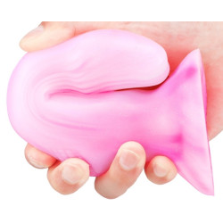F*CK MY COLOR Plug Alivax 15 x 5cm Rose-Blanc